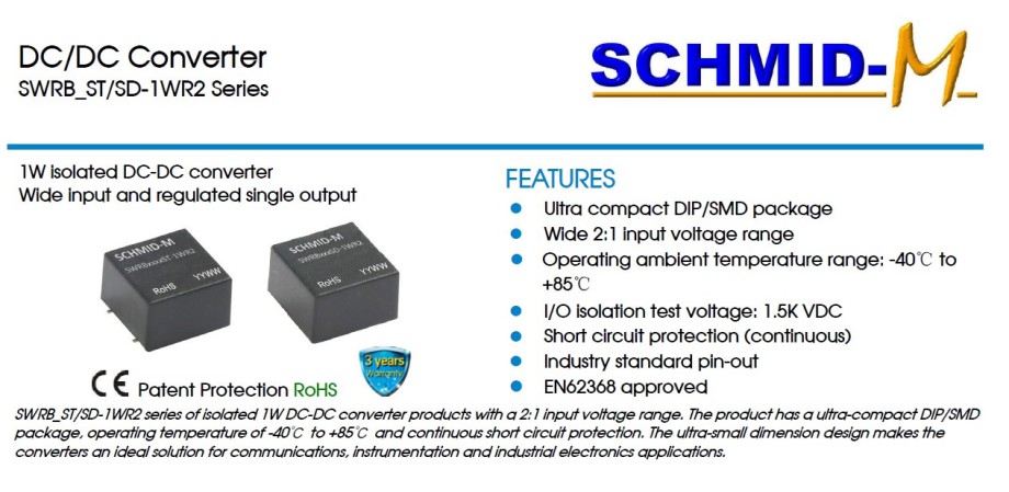 DC/DC Converter SWRB Series